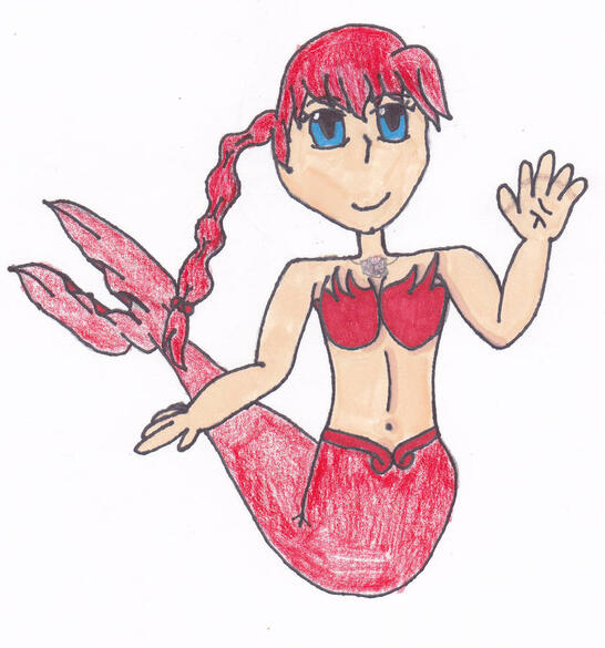 Jan. 6, 2012 - First Use of Markers: "Artistic Series" fanart of Rose (Roseprincess1's OC)
